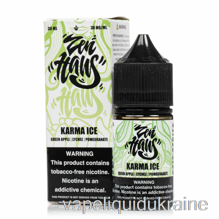 Vape Liquid Ukraine Karma ICE - Zen Haus Salts - 30mL 30mg